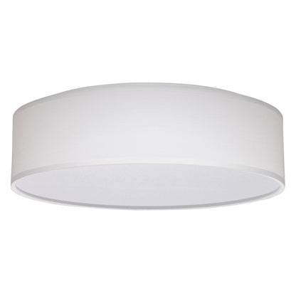 Nuvo Lighting 15"/Drum LED Decor Flush Mount, White/Acrylic Diffuser - 62-999