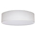 Nuvo Lighting 15"/Drum LED Decor Flush Mount, White/Acrylic Diffuser - 62-999