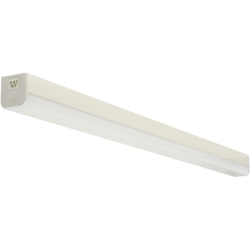 Nuvo Lighting LED 4' Slim Strip Light 38W, 4000K, White, Connectible - 65-1125