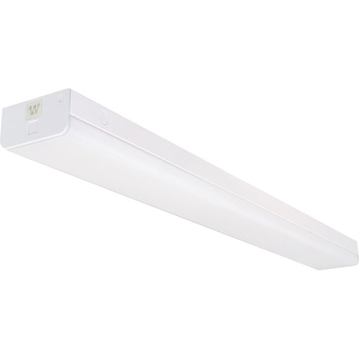 Nuvo Lighting LED 4' Wide Strip Light 38W, 5000K, White, Connectible - 65-1136
