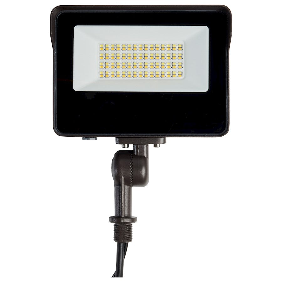 Nuvo Lighting LED Flood Light/3K/4K/5K, Bronze/Clear