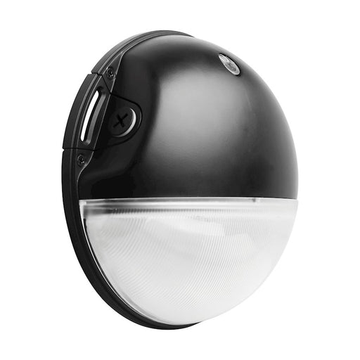 Nuvo Lighting LED Small Round Wall Pack, 20W, 120-277 Volt, Black - 65-750