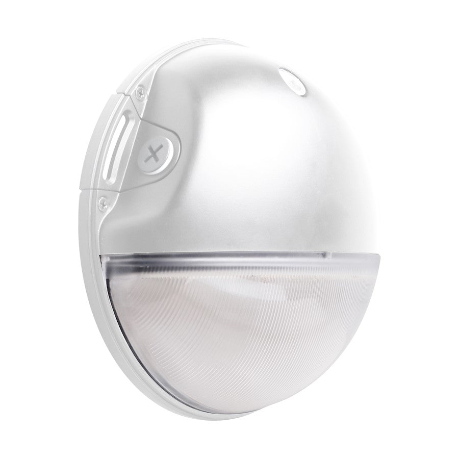 Nuvo Lighting LED Small Round Wall Pack, 20W, 120-277 Volt, White - 65-752