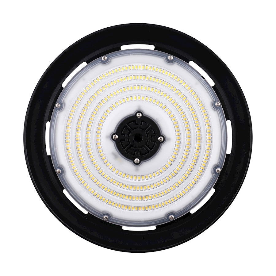 Nuvo Lighting 100W UFO LED High Bay, 277-480V, 0-10V, Black