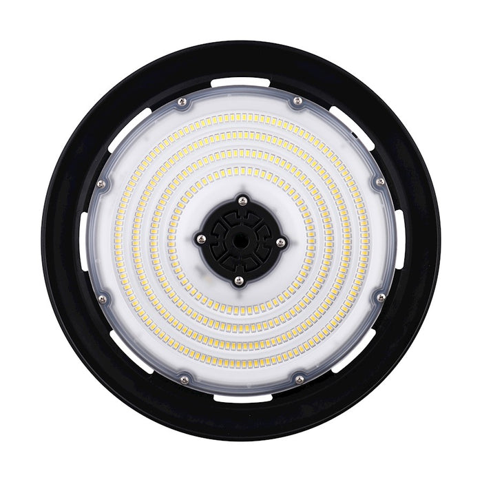 Nuvo Lighting UFO LED High Bay, 277-480V, 0-10V, Black