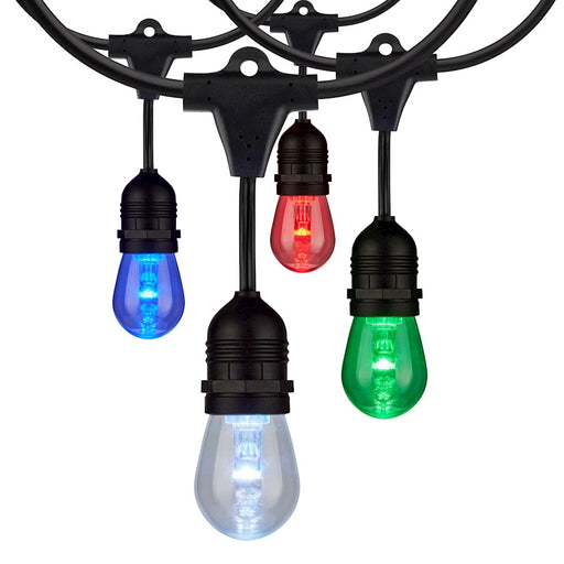 Nuvo Lighting 48' 15-S14 Lamp LED String Light, Starfish IOT RGBW - S11291