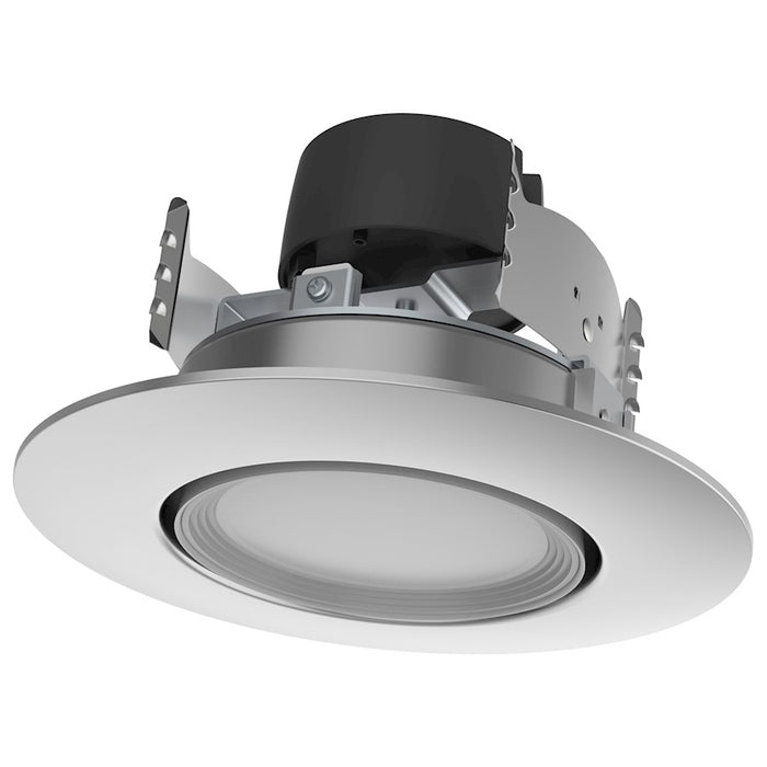Satco Lighting 7.5W/LED Direct Wire Downlight/Gimbaled/120V, Nickel - S11855