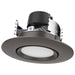 Satco Lighting 7.5W/LED Direct Wire Downlight/Gimbaled/120V, Bronze - S11856
