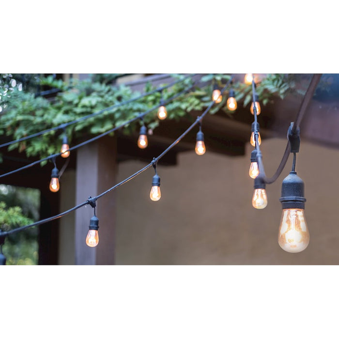 Nuvo Lighting LED 24' LED String Light, LED Filament Bulbs