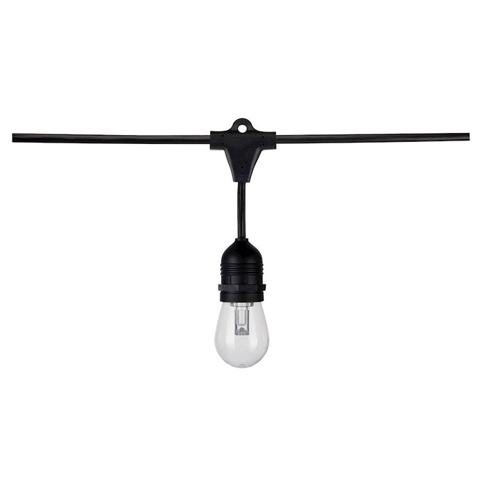 Nuvo Lighting 48' LED String Light, 15-S14 Lamp/12V RGBW/Infrared Remote