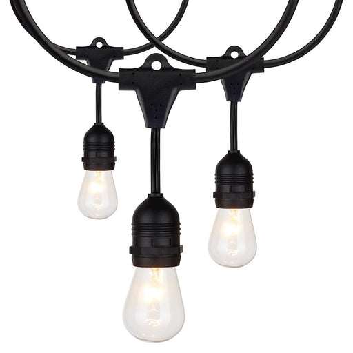 Nuvo Lighting 24' Incandescent String Light, 12-S14 Bulb/120V - S8035