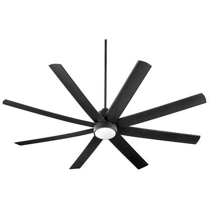 Oxygen Lighting Cosmo Light Indoor Outdoor Fan, Noir - 3-100-15