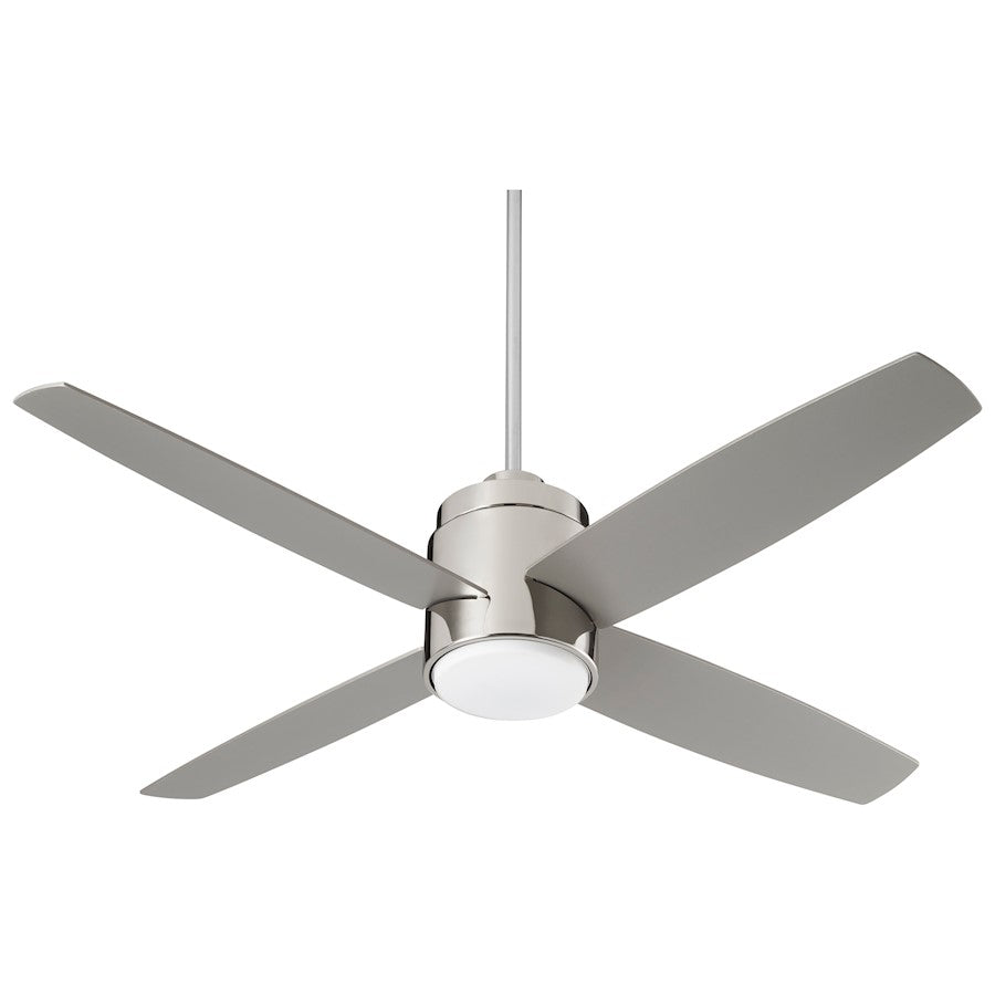 Oxygen Lighting Oslo Indoor Fan, P Nickel, Light Kit Sold Separately - 3-101-20