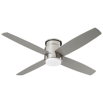 Oxygen Lighting Oslo Hugger 52" Indoor Fan, P Nickel, No Light Kit - 3-102-20