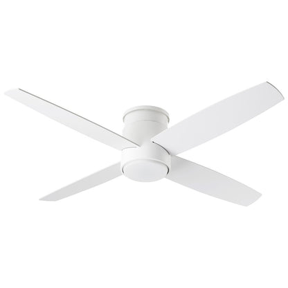 Oxygen Lighting Oslo Hugger 52" Indoor Fan, White, No Light Kit - 3-102-6