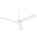 Oxygen Lighting Coda Indoor Fan, White, Light Kit Sold Separately - 3-103-6
