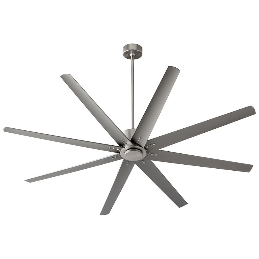 Oxygen Lighting Fleet Ceiling Fan, Satin Nickel - 3-108-24