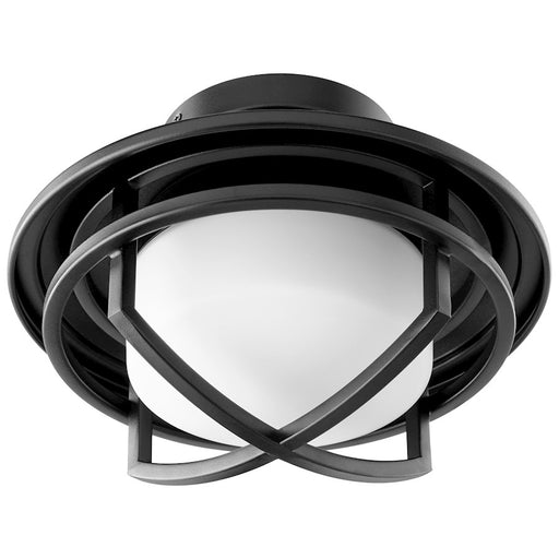 Oxygen Lighting Fleet 1 Light Ceiling Fan LED Cage Kit, Black/opal - 3-1084-15