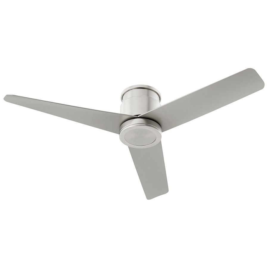 Oxygen Lighting Adora 9.42" Ceiling Fan, Satin Nickel - 3-111-24