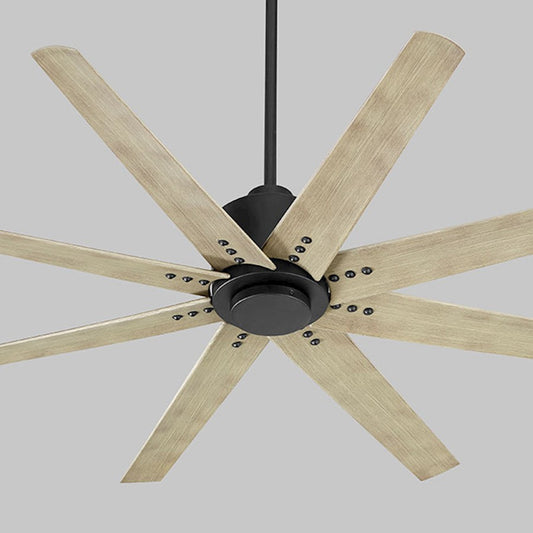 Oxygen Lighting Fleet 56" 8 Blade Fan, Black - 3-112-15