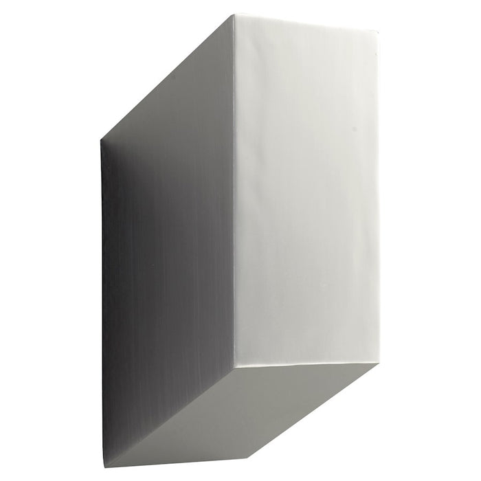 Oxygen Lighting Uno 1 Light Sconce, Satin Nickel/Frosted Glass - 3-500-24