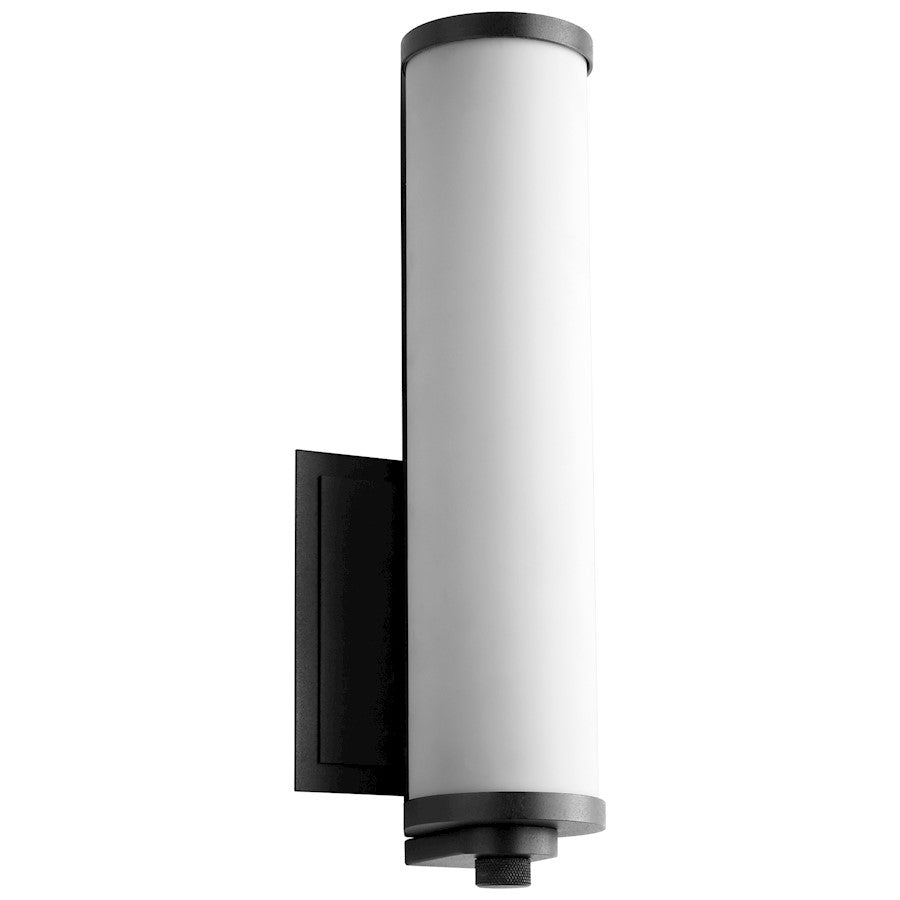 Oxygen Lighting Tempus 1 Light Sconce, Black/Matte White - 3-5000-15