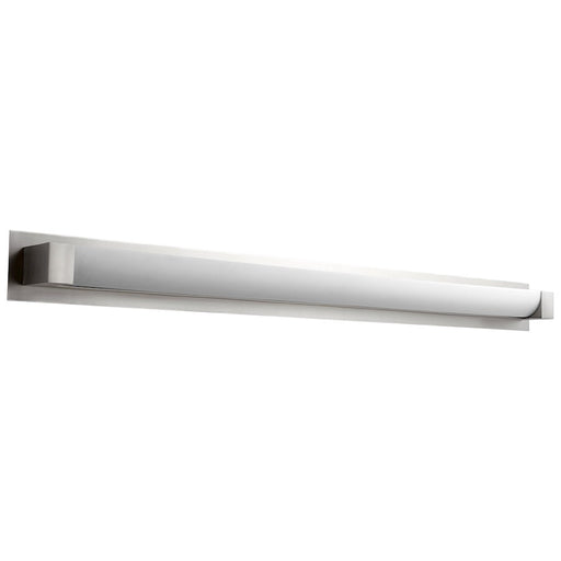 Oxygen Lighting Balance 48.5" 2 Light LED Vanity, Satin Nickel/White - 3-549-24