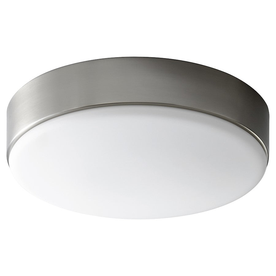 Oxygen Lighting Journey 2 Light Ceiling Mount, Nickel/White Opal - 3-624-24