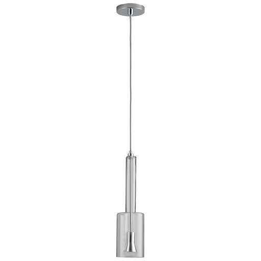 Oxygen Lighting Spindle 1 Light Pendant, Clear Glass/Clear - 3-656-14