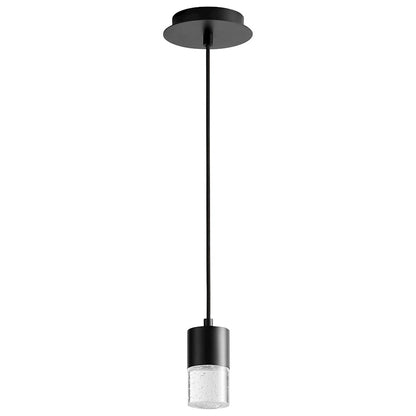 Oxygen Lighting Spirit 1 Light 5" Pendant, Black - 3-68-15