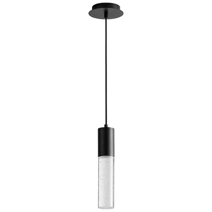 Oxygen Lighting Spirit 1 Light Pendant, Black - 3-69-15