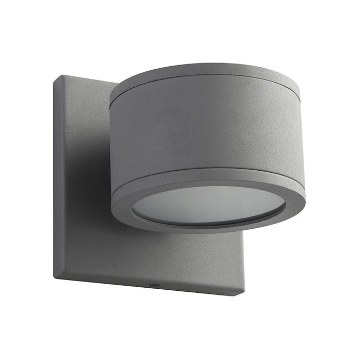 Oxygen Lighting Ceres 2 Light Exterior Sconce, Grey/Frosted Glass - 3-727-16