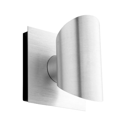 Oxygen Lighting Caliber 2 Light Exterior Sconce, Brushed Aluminum - 3-733-16