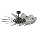 Progress Lighting Springer 52" Black 12-Blade Windmill Ceiling Fan - P250065-31M