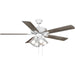 Progress Lighting Airpro 52" WH 5-Blade Ceiling Fan/Light/Seed - P250085-030-WB