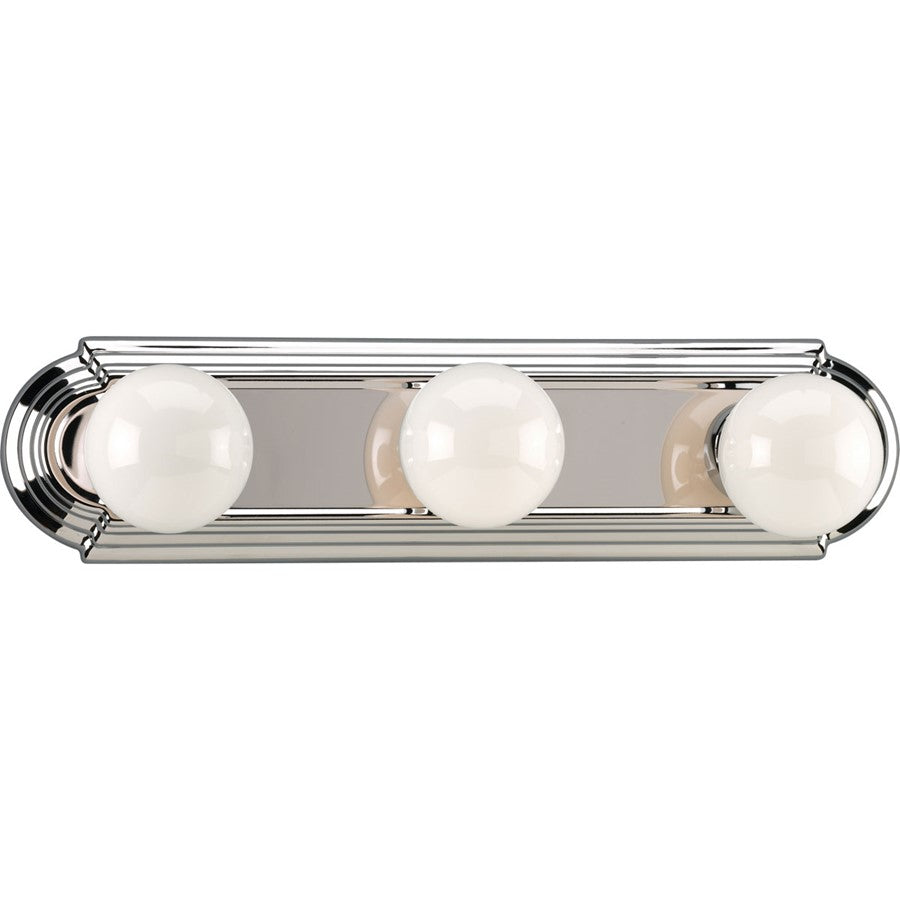 3 Light Bathroom Wall Sconce