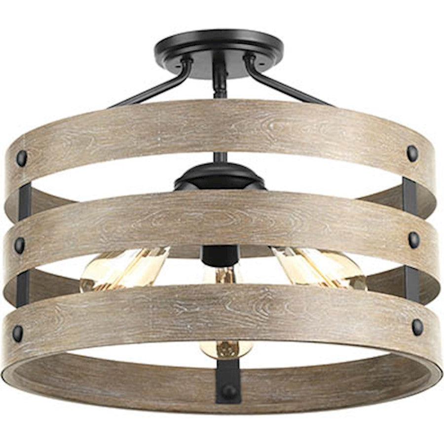 Progress Lighting Gulliver Semi-Flush Convertible