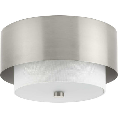 Progress Lighting Silva 2-Light 14" Flush Mount