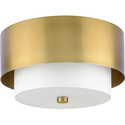 Progress Lighting Silva 2-Light 14" Flush Mount