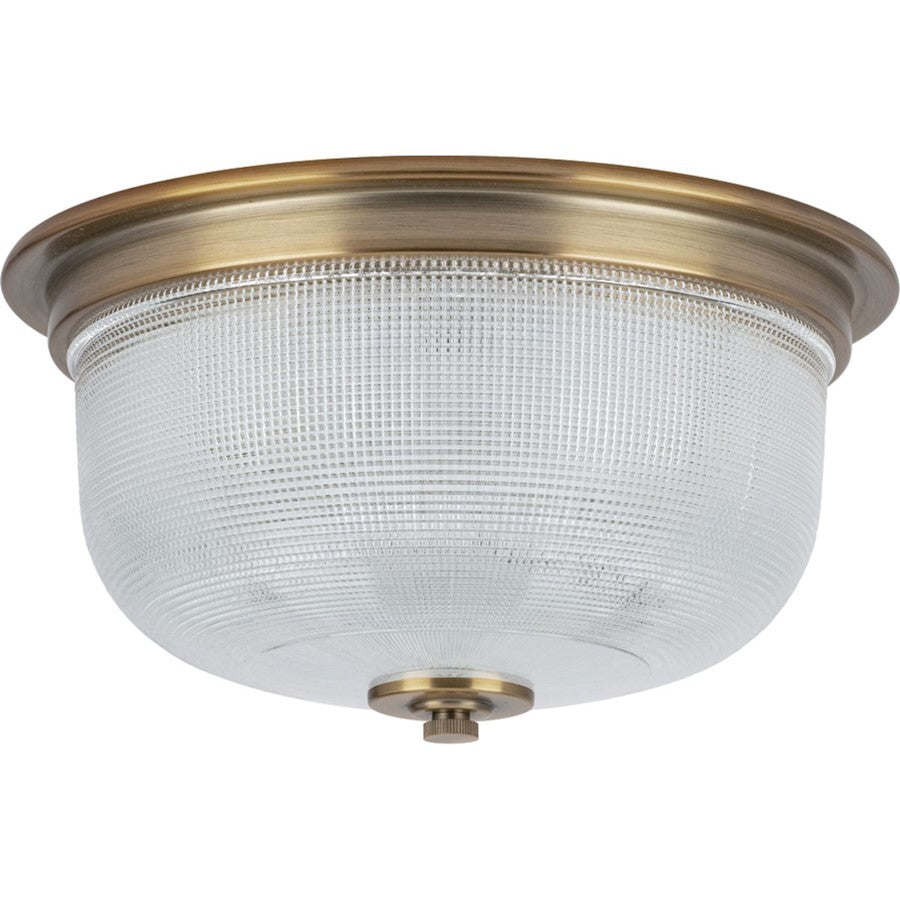 Progress Lighting Archie 2-Light 12-3/8" Close-to-Ceiling, Brass