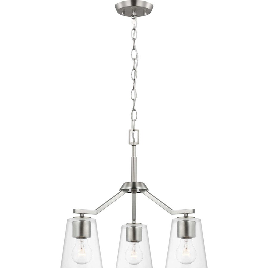 3 Light Convertible Chandelier