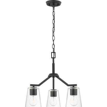 3 Light Convertible Chandelier