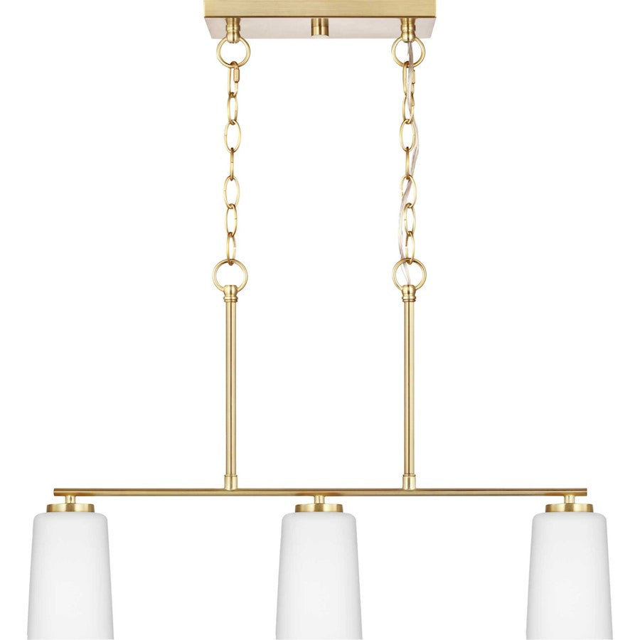 3 Light Linear Chandelier