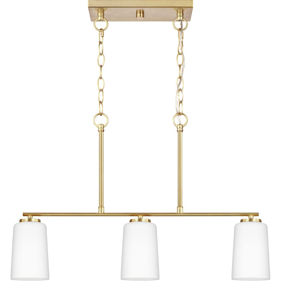 3 Light Linear Chandelier