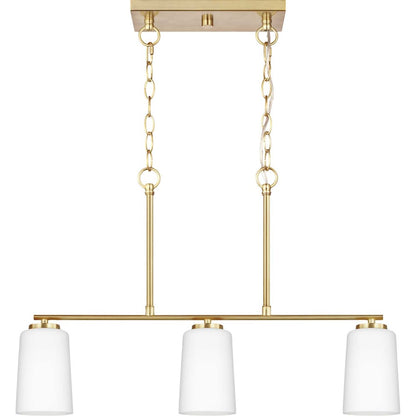 3 Light Linear Chandelier