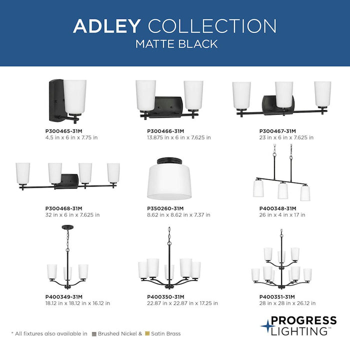 Progress Lighting Adley 3-Light Linear Chandelier
