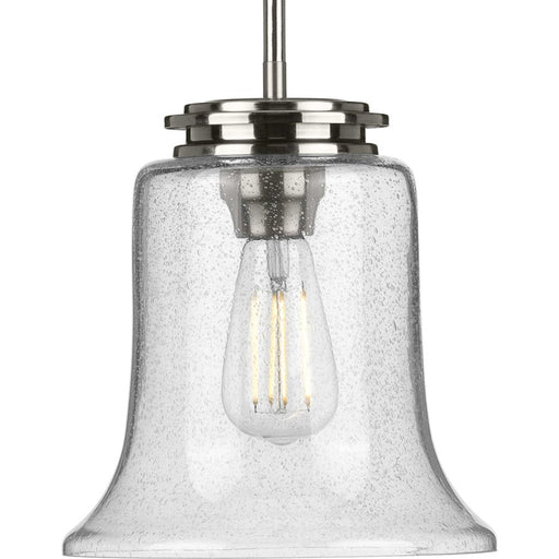 Progress Lighting Winslett Nickel 1-Light Mini-Pendant, Seeded - P500238-009