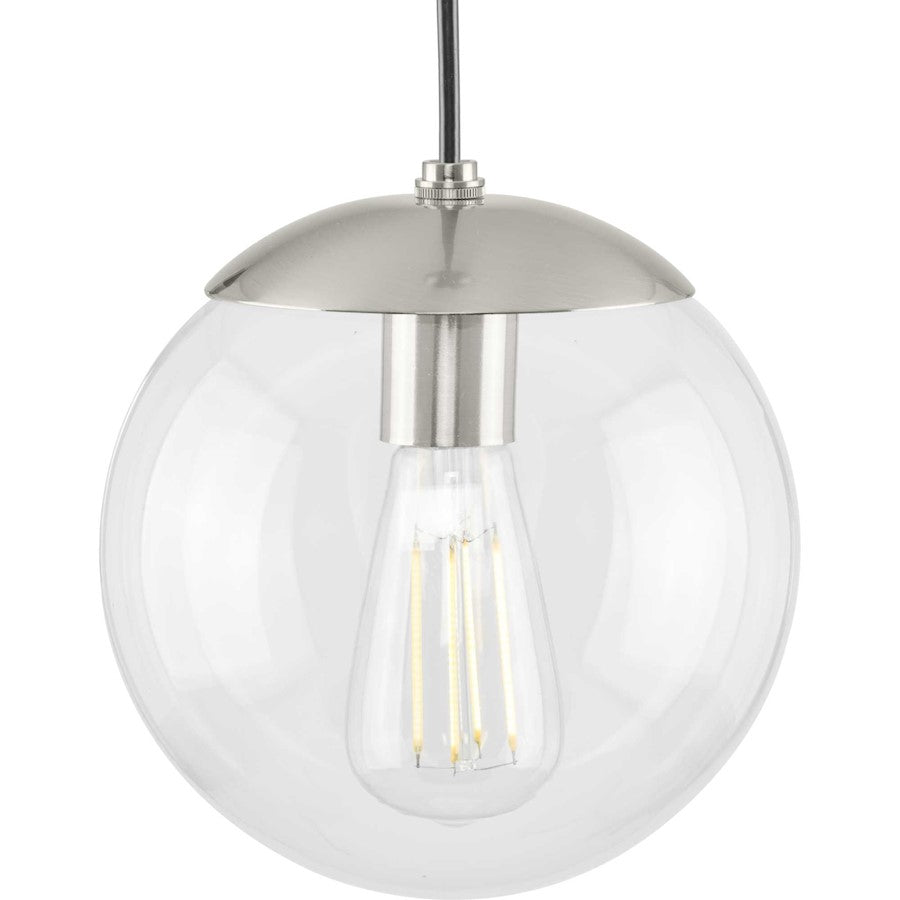 Progress Lighting Atwell 1 Light Pendant, Brushed Nickel - P500309-009