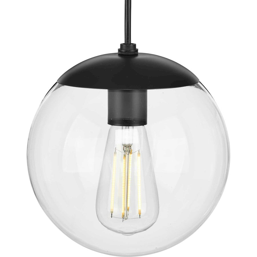 Progress Lighting Atwell 1 Light Small Pendant, Matte Black - P500309-031