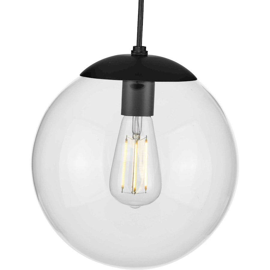 Progress Lighting Atwell 1 Light Medium Pendant, Matte Black - P500310-031